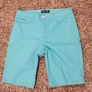 Riders by Lee - Turquoise Rise Bermuda Shorts